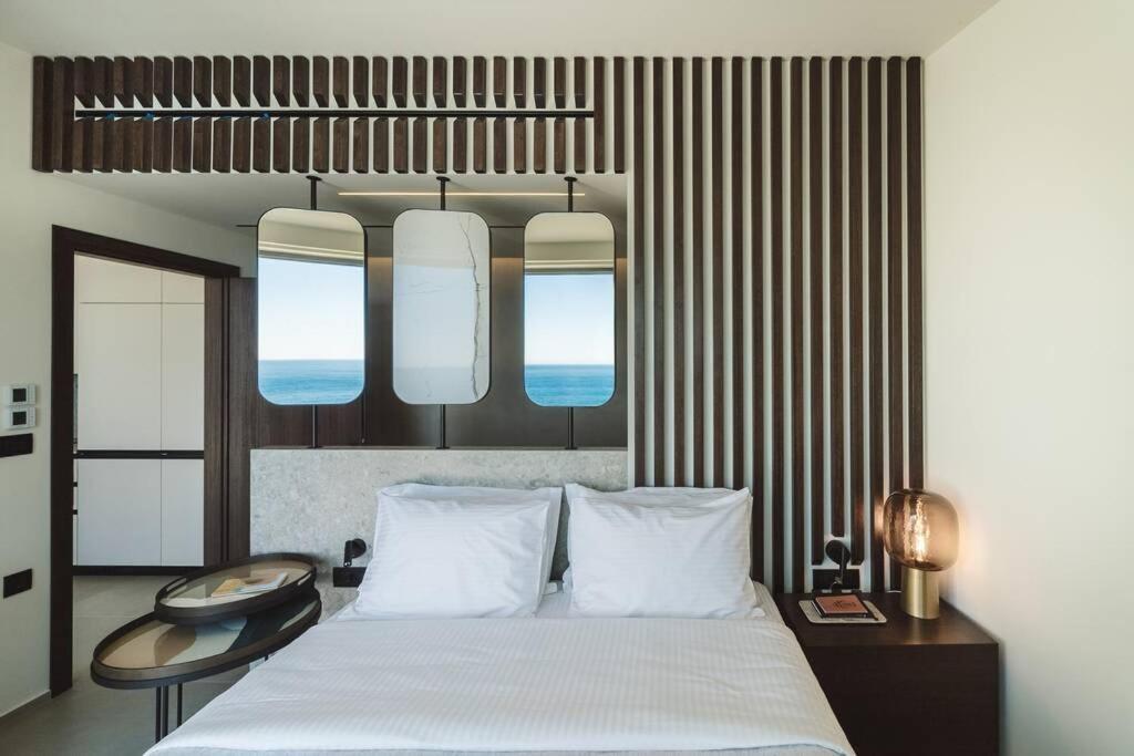 The Wave Twin Villa 1 Kathisma Beach Lefkada エクステリア 写真