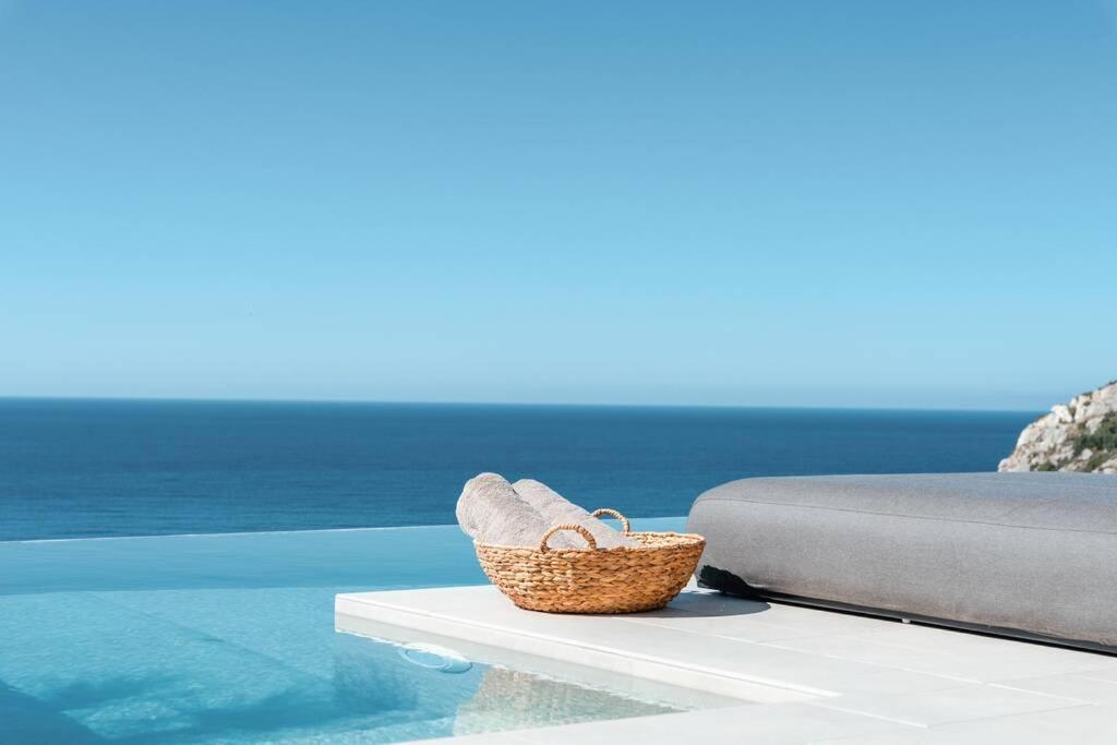 The Wave Twin Villa 1 Kathisma Beach Lefkada エクステリア 写真