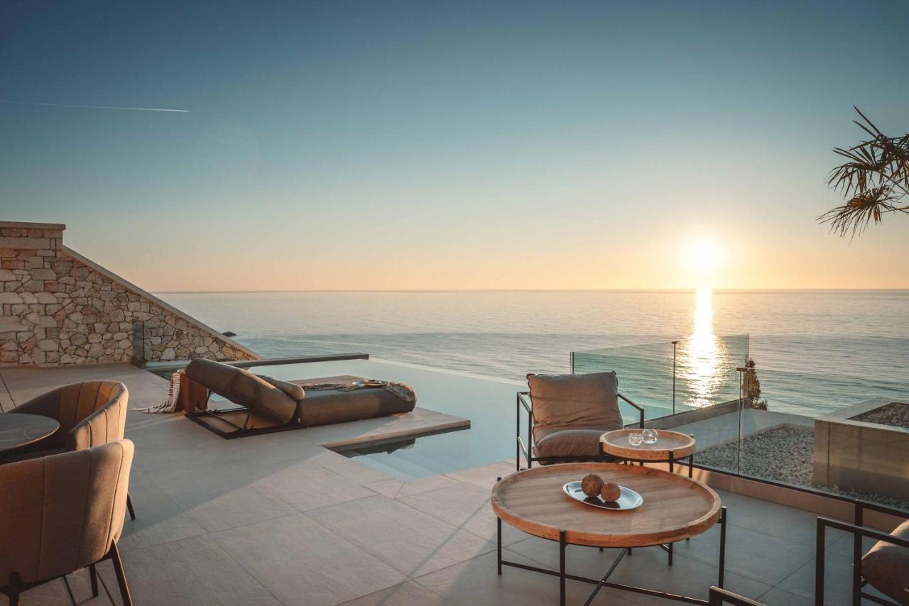 The Wave Twin Villa 1 Kathisma Beach Lefkada エクステリア 写真